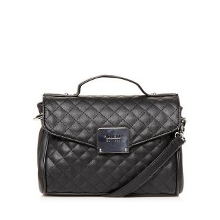Fiorelli Black quilted satchel