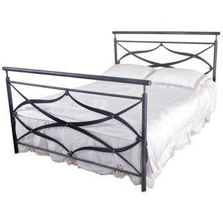 Gold Sparrow Gold Sparrow Rome Forged Metal Bed Brown Size Queen