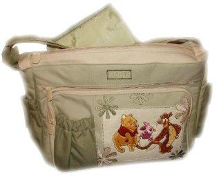 Disney Baby Large Diaper Bag Pooh Green  Baby