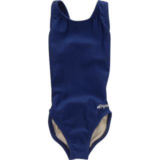 Dolfin HP Back Solid Swimsuit Girls   Size Kids Size 18, Navy (7202Y 490)