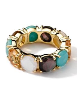 18k Gold Rock Candy Gelato Fancy Round All Stone Ring, Sailor   Ippolita   Gold