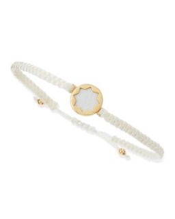 Sunburst Wrap Bracelet, White/Gold   House of Harlow   White