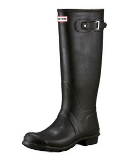 Mens Original Tall Rain Boot   Hunter Boot   Black (13.0D)