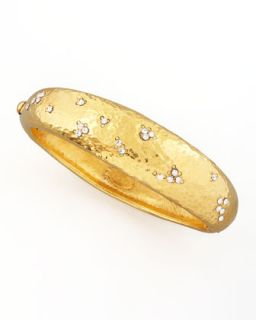 Crystal Dusted Bracelet   Jose & Maria Barrera   Gold