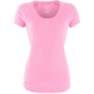 Antigua Kansas City Royals Womens Pep Shirt   Size Large, Mid Pink Heather