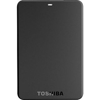 Toshiba Canvio Basics 3.0 1TB Portable Hard Drive, Black