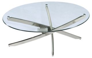 Magnussen Zila Oval Cocktail Table   Coffee Tables