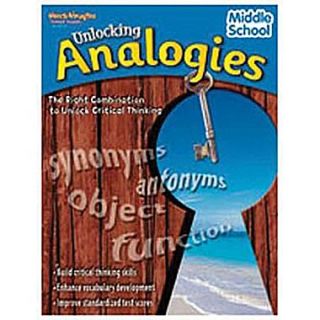 Houghton Mifflin Unlocking Analogies Book For Middle School, Grades 6th   8th