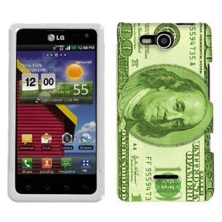 LG Lucid Hundred Dollar Design Cover Case Cell Phones & Accessories