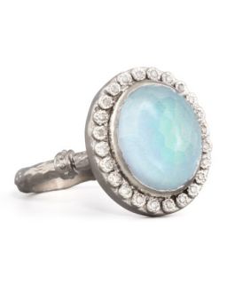 New World Opal & Blue Topaz Ring   Armenta   Silver (7)