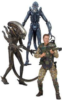 Alien / 7 inches Action Figure Series 2 Set of 3 (japan import) Toys & Games