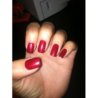 CND Red Baroness color  Nail Polish  Beauty