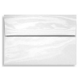 LUX 6pt. 5 3/4 x 8 3/4 Square Flap Envelopes W/Glue, Glossy White, 250/BX