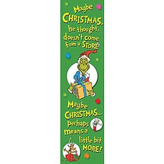 Eureka Dr. Seuss™ Toddler   12th Grades Vertical Banner, The Grinch
