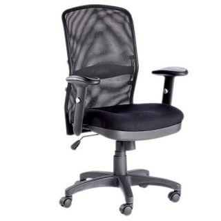Alphason Black Dakota adjustable office chair