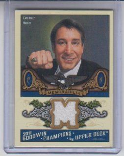 2011 UD Goodwin Champions Cam Neely Jersey at 's Sports Collectibles Store