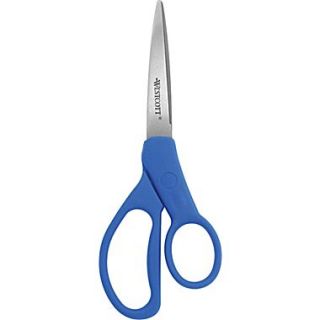 Westcott 7 Preferred Stainless Steel Scissors, Straight Handle