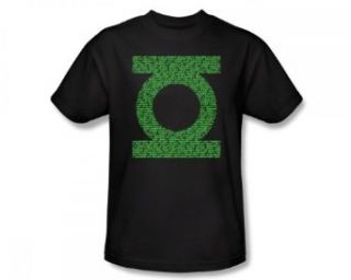 Green Lantern Oath Logo T Shirt Large at  Men�s Clothing store