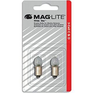 Mag num Star Replacement Xenon Lamp, For Used With MAG Lite 2 C And D Cell Flashlights