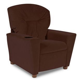 Dozydotes Kid Recliner with Cup Holder   Microsuede   Kids Recliners