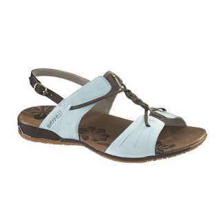 Merrell Turquoise Micca Leather Sling Back Womens Sandals
