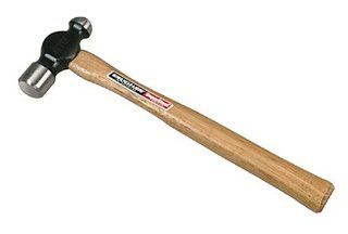 Vaughan S308 8 Ounce Hickory Handle Super Steel Ball Pein Hammer, 11 3/4 Inch Long.    