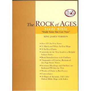 KJV The Rock of Ages Study Bible (formerly known as The New Pilgrim Study Bible) Rock of Ages Press 9781424333882 Books