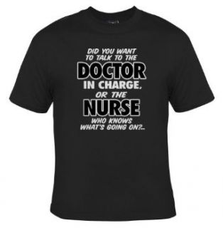 Nurse Knows Whats Going On Adult T Shirt Clothing