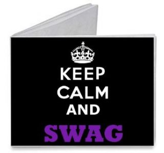 Keep Calm and SWAG   Paper Tyvek Wallet Clothing