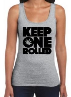 Keep One Rolled Juniors Tank Top Clothing