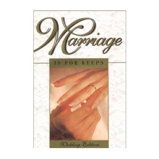 Marriage Is for Keeps Foundations for Christian Marriage John F. Kippley Books