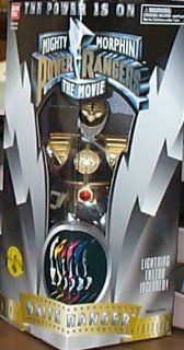 8" White Ranger Action Figure   Movie Edition   Mighty Morphin Power Rangers, The Movie   Lightning Tattoo Included Toys & Games
