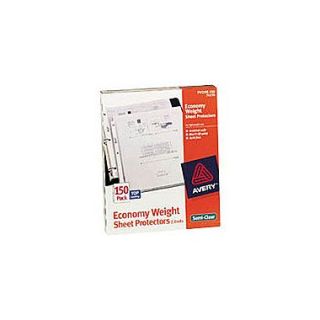 Avery Semi Clear Economy Weight Sheet Protectors, 100/Pack
