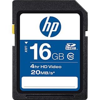HP 16GB High Speed SDHC Class 10 Flash Memory Card