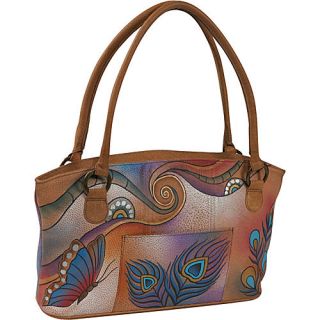 ANNA by Anuschka ANNA by Anuschka Wide Tote   Peacock Butterfly