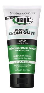 Magic Razorless Creme Shave Regular (6 Pack)  Shaving Creams  Beauty
