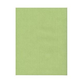JAM Paper 8 1/2 x 11 Paper Chartham Color Translucent Cover, Leaf Green, 50/Pack