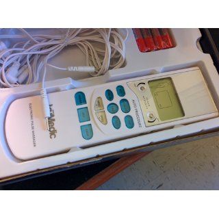 truMedic TENS Unit Electronic Pulse Massager, White Health & Personal Care
