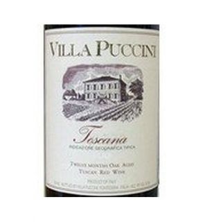 2009 Villa Puccini   Toscana Wine