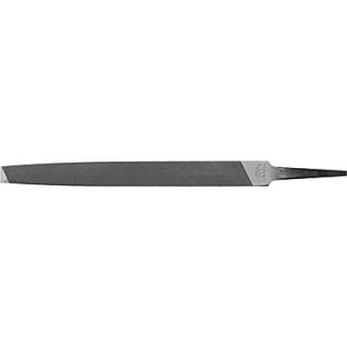 Cooper Hand Tools Nicholson Taper To Point In Width Rectangular Flat File, Smooth Cut, 8