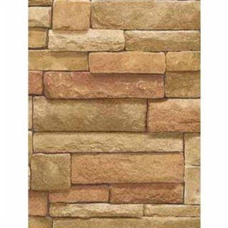 Real Looking Stacked Stone WALLPAPER SR026202  