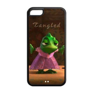 America's best looking cartoon fire tangled pascal Iphone 5C Custom Personalized Cover Case Cell Phones & Accessories