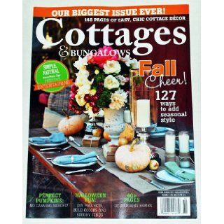 Cottages & Bungalows Magazine (October/November Issue 2013) Jickie Torris Books