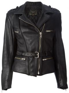 Echtes Leder Vintage Leather Biker Jacket
