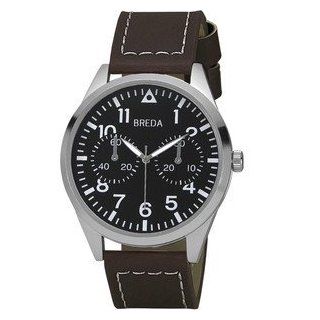 Breda Men's 'William' Leather Strap Watch Steko LTD at  Men's Watch store.