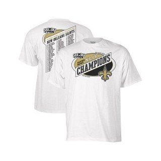 New Orleans Saints Youth Super Bowl Championship Roster Champs T shirt Small 8  Sports Fan T Shirts  Sports & Outdoors