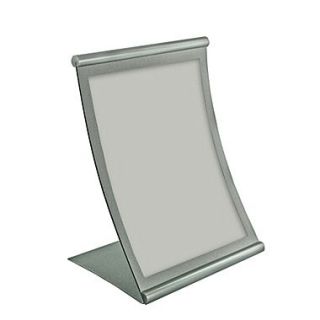 11 x 8 1/2 Curved Counter Metal Sign Holder