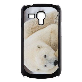 Polar Bear Looking at you Samsung Galaxy S3 Mini Case for Samsung Galaxy S3 Mini Cell Phones & Accessories