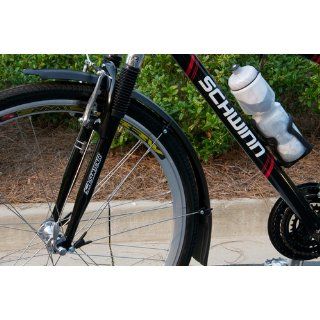 SKS Alley Cat Full Coverage Bicycle Fender Set   B45 for 700 x 28 38 (Matte Black)  Bike Fenders  Sports & Outdoors