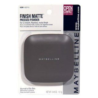 Maybelline Finish Matte Pressed Powder, Ivory   1 ea  Face Powders  Beauty